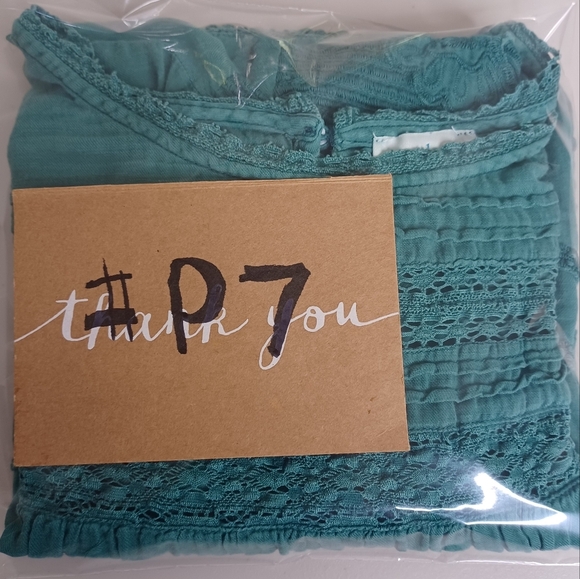 Sundance Aria 100% Cotton Sz XXS Lace Ruffle Boho Tiered Short-Sleeve Top - Picture 16 of 16